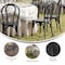 Flash Furniture HERCULES Commercial Black Indoor/Outdoor Wood Look Resin Thonet Style Chair L-9-M5-BLK-GG - alternate 4